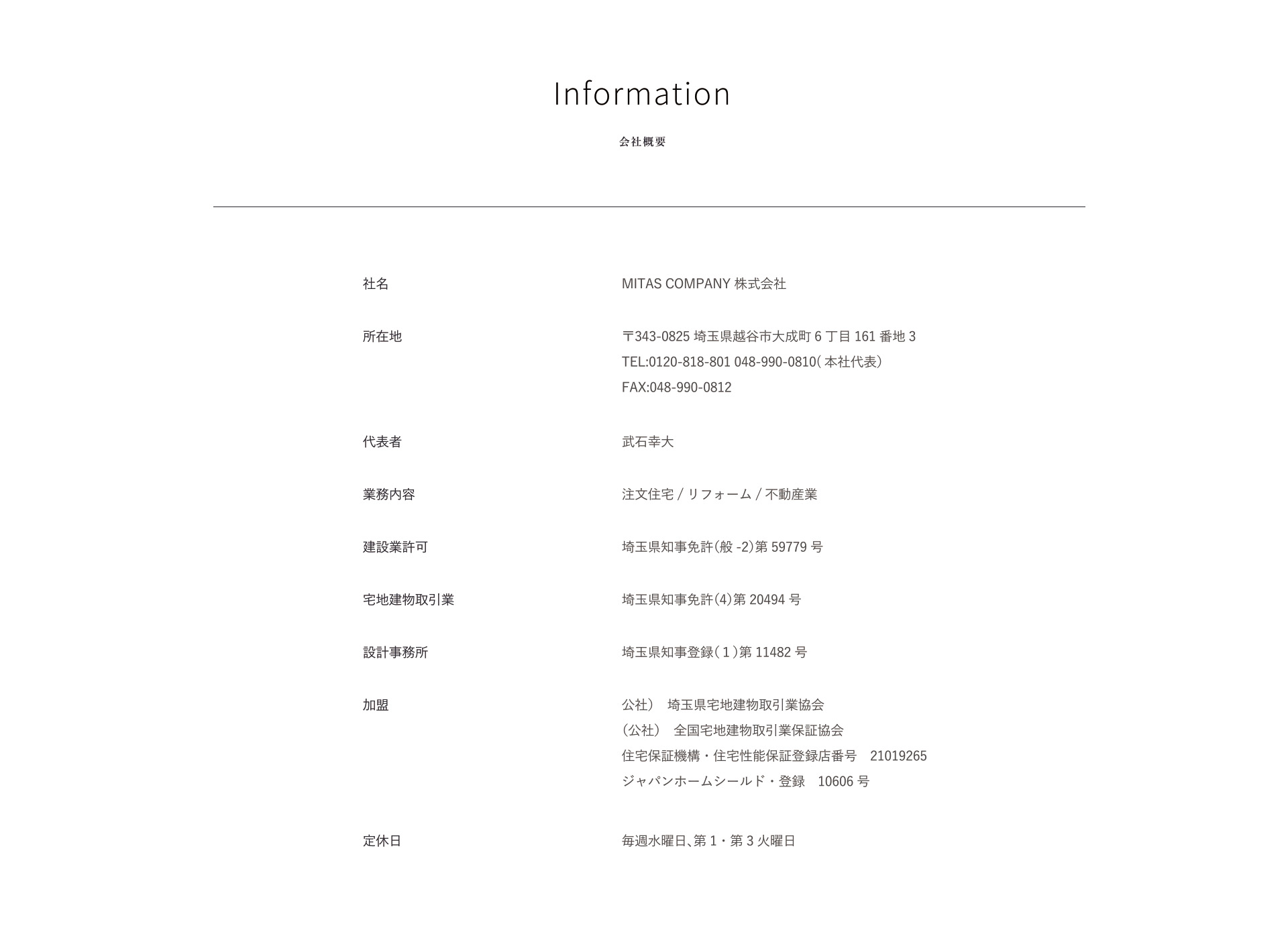 会社概要