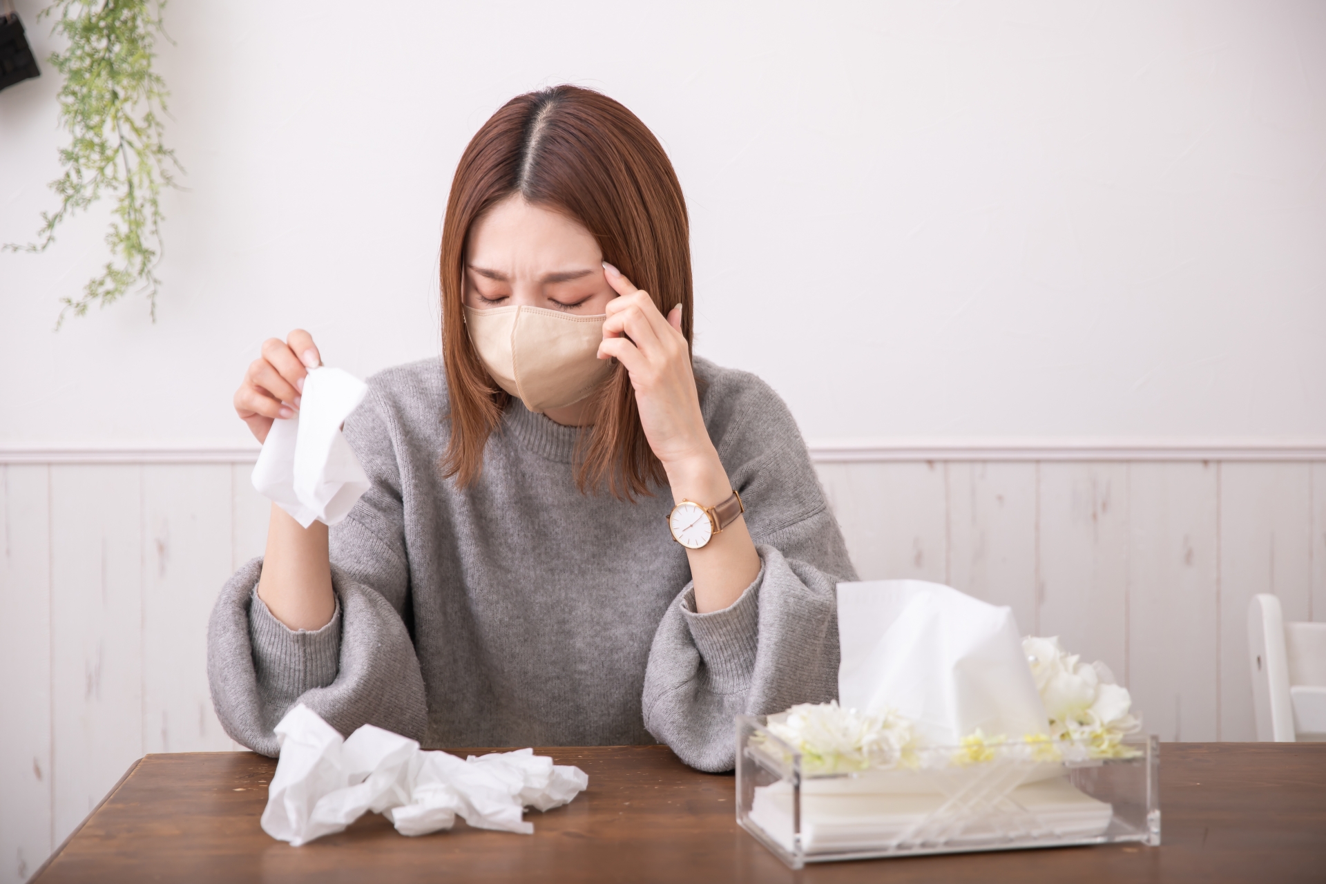 家の中でできる花粉症対策とは？カーテンと換気システムについて